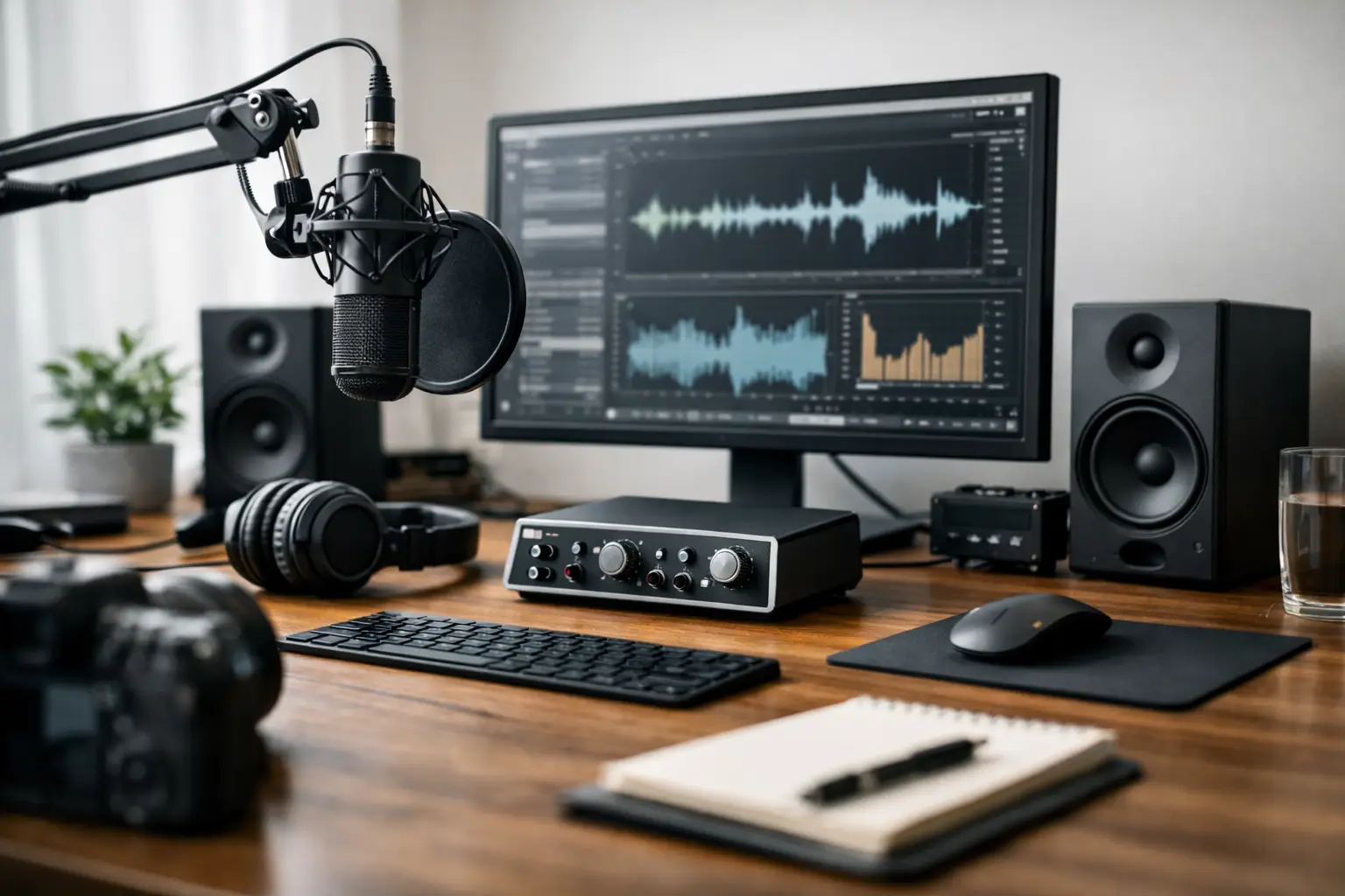 Creator Desk Audio Setup Guide for Clearer Work