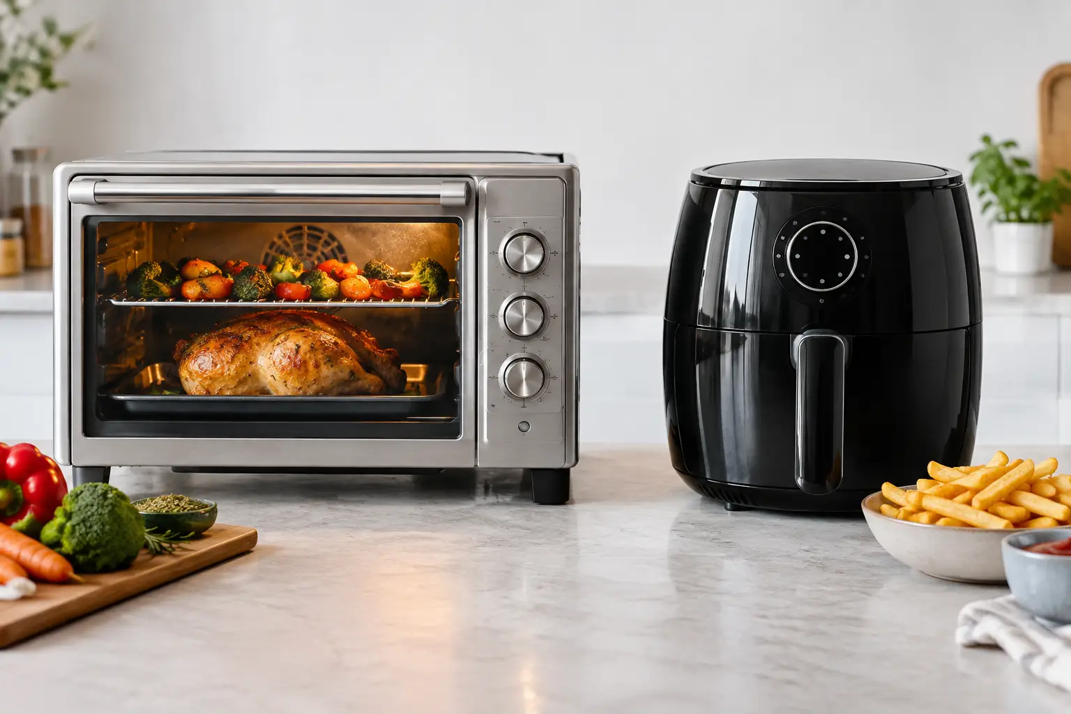 Convection Oven Versus Air Fryer: Buy Smarter